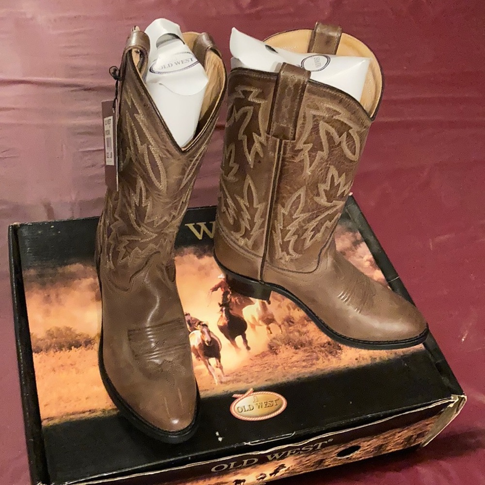 NEW-Old West Ladies Western Boot , size 5M